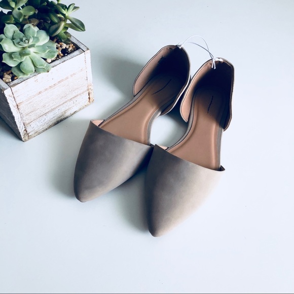 Old Navy Shoes - Old Navy D’Orsay Flats | Taupe